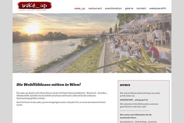 Ultimatum theme site design template sample