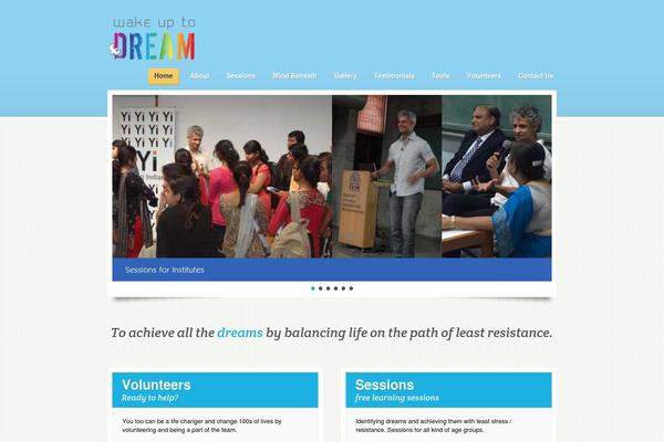 Kindness theme site design template sample