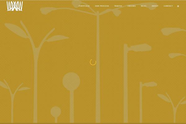 Elision Child theme site design template sample