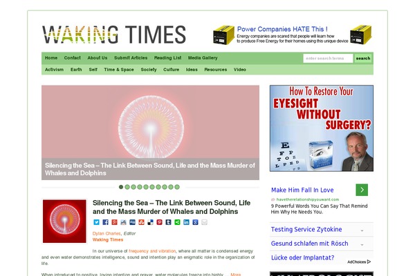 Site using Print-my-blog plugin