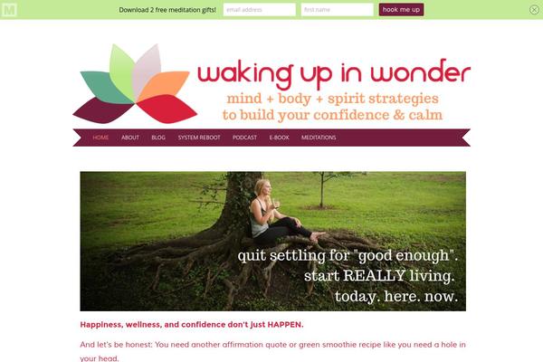 Adelle theme site design template sample