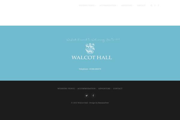 Camyno theme site design template sample