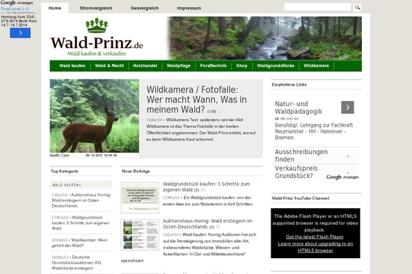 Site using Donovan-pro plugin