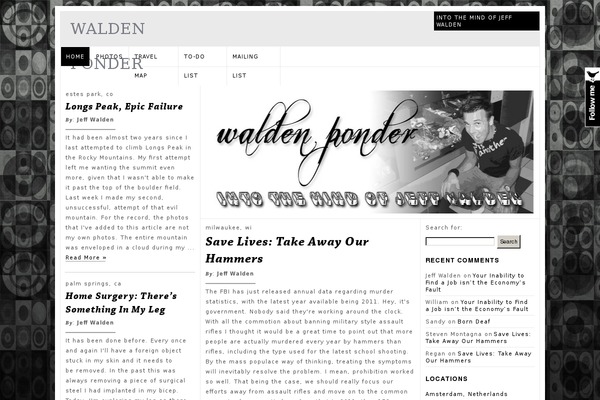 Magzine theme site design template sample