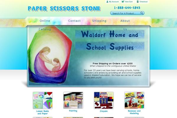 waldorfsupplies.com site used Paperscissorsstone