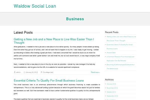 waldowsocial.info site used RestImpo