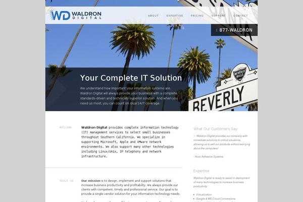 waldrondigital.com site used Firm