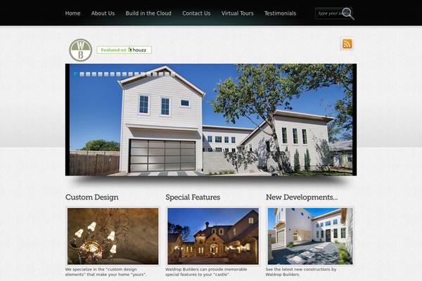 Boldy theme site design template sample