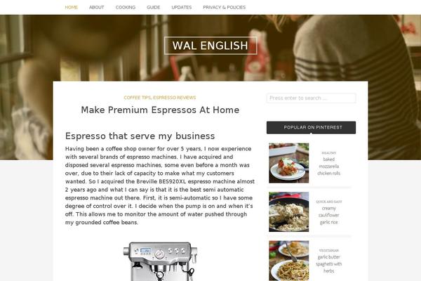 Bulan theme site design template sample