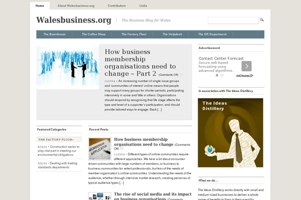 Mimbo theme site design template sample