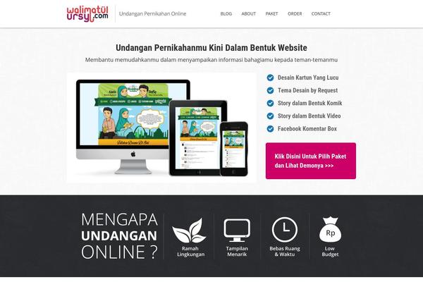 walimatulursy.com site used Wu-theme