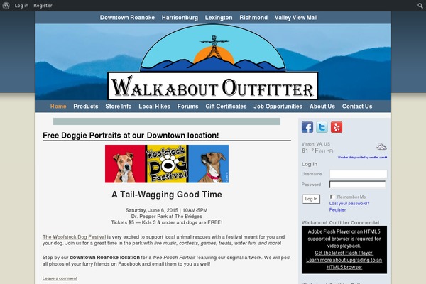 Weaver theme site design template sample
