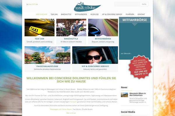 Sarraty theme site design template sample