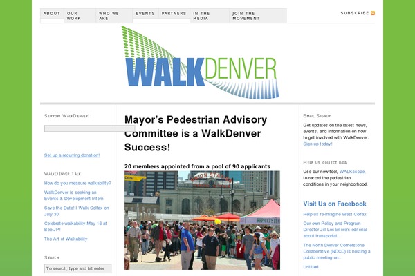 Site using Event Calendar plugin