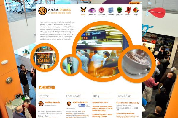 Walker theme site design template sample