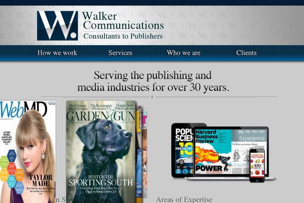 Walker theme site design template sample
