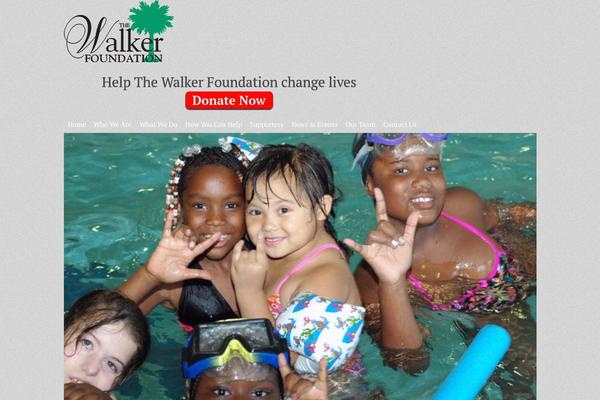 Walker theme site design template sample