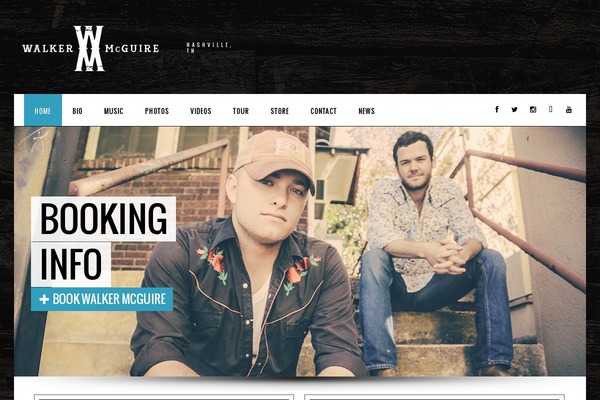 IronBand theme site design template sample