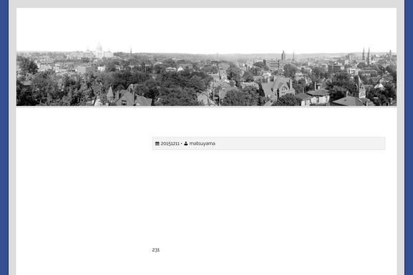 Universal theme site design template sample