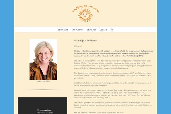 walkingonsunshine.org site used Sherylhill