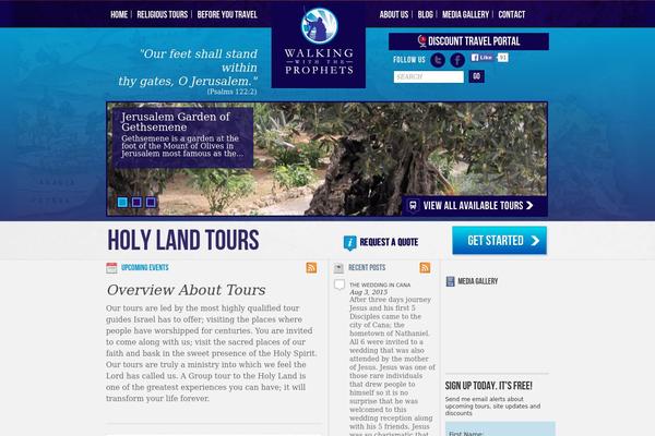 walkingprophets.com site used Walking
