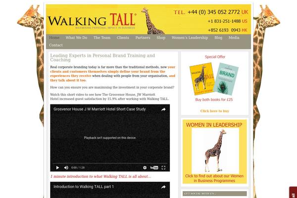 Lifestyle theme site design template sample