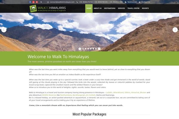 Tour Package V1.02 theme site design template sample