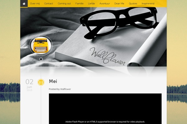 wall-flower.nl site used Evdistio