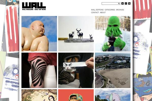 Site using Really Simple Share plugin