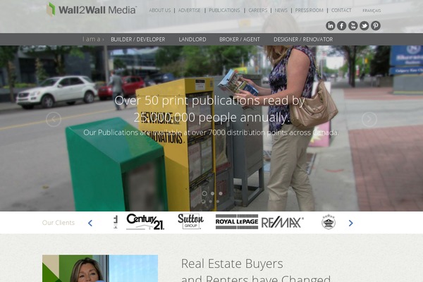W2W theme websites examples