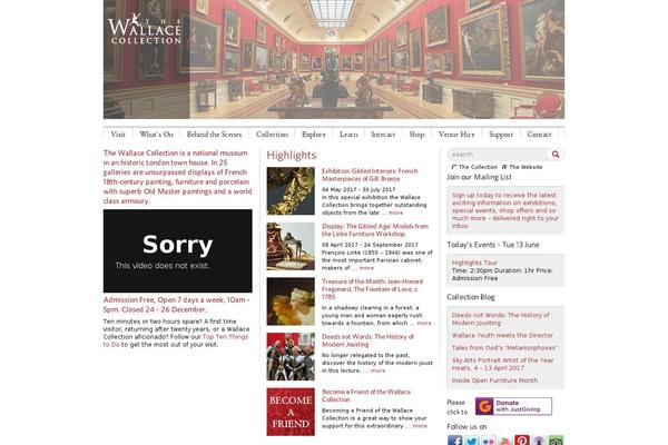 wallace theme websites examples