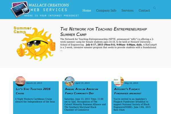 wallacecreations.com site used Business-world