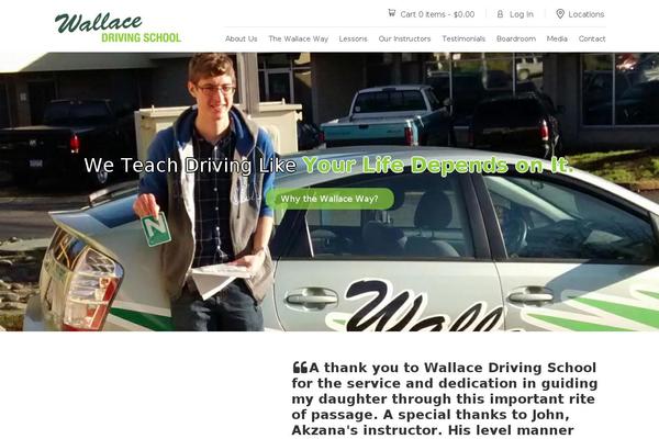 wallacedrivingschool.com site used Wallace