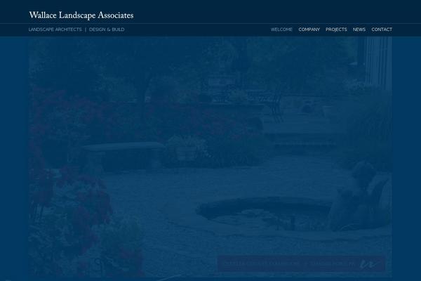 wallacelandscape.com site used Wallace