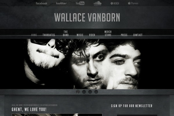 Site using GigPress plugin