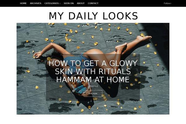 wallaceyolicia.com site used Clean Blogging
