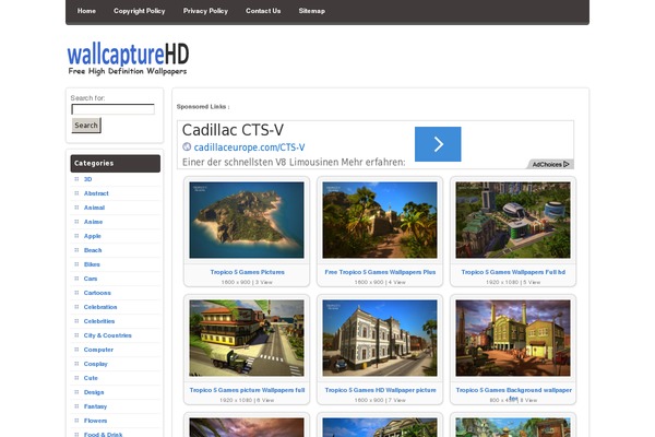 Deniwall theme site design template sample