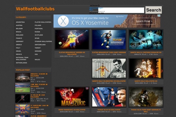 wallfootballclubs.com site used Ias