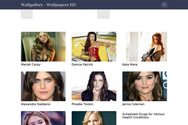 Crio theme site design template sample