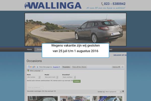 wallinga.nl site used Autosoft-template-horizontal