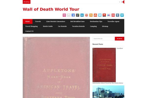 Report theme site design template sample