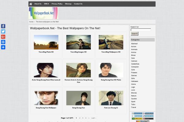 Squid theme site design template sample