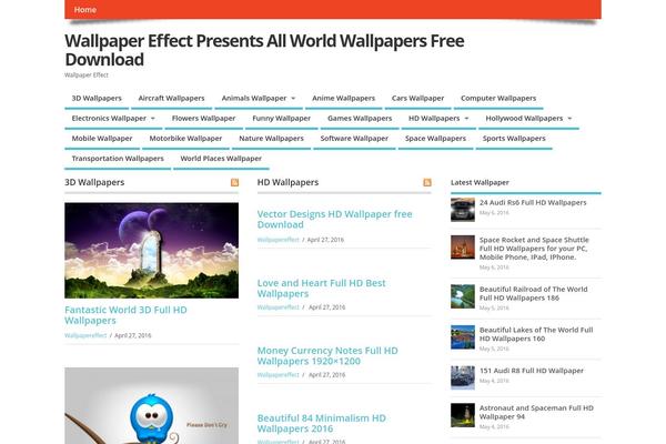 MesoColumn theme site design template sample