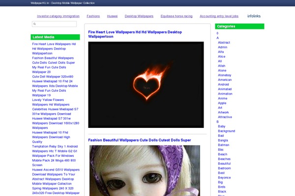 Wappos theme site design template sample