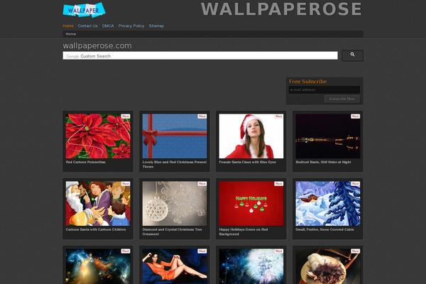 Asa theme site design template sample