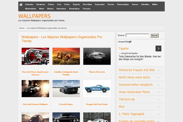 wallpapers.org.es site used Ktz Simplex