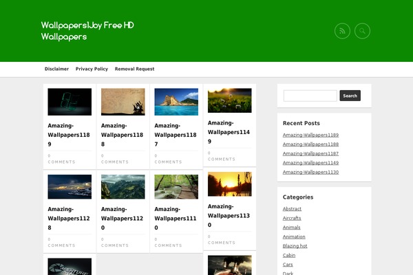 Gridz theme site design template sample