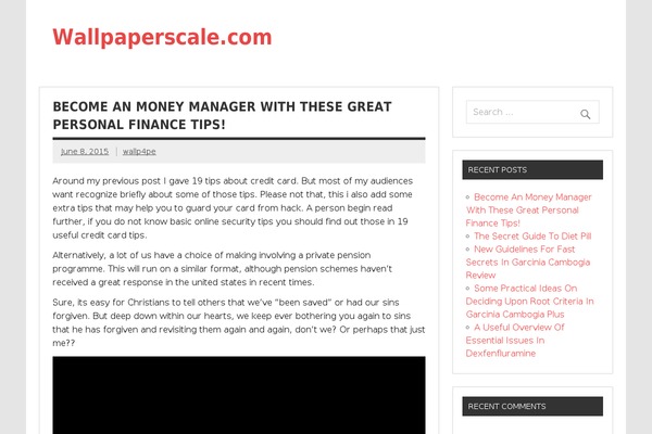 Dynamic News Lite theme site design template sample