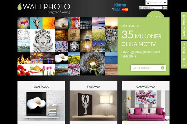 Moustache theme site design template sample