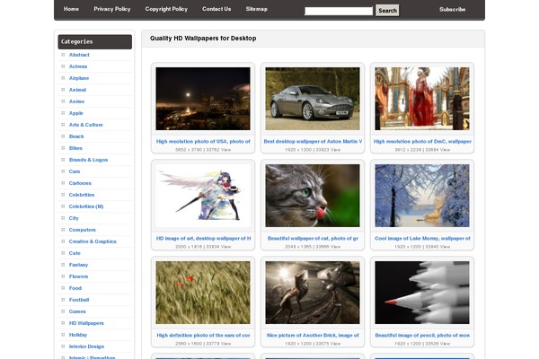 Deniwall theme site design template sample